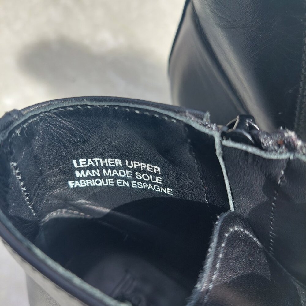 Pertini leather booties with buckles - Picture 7 of 8